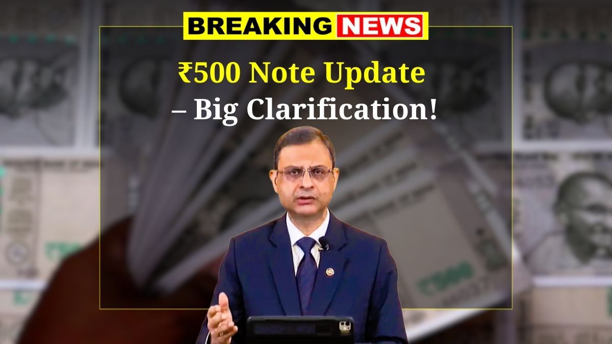 500 Rupees Note