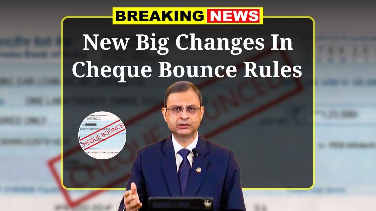 Cheque Bounce Rules