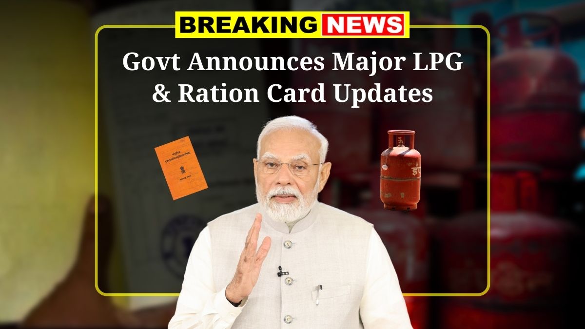 LPG Cylinder and Ration Card