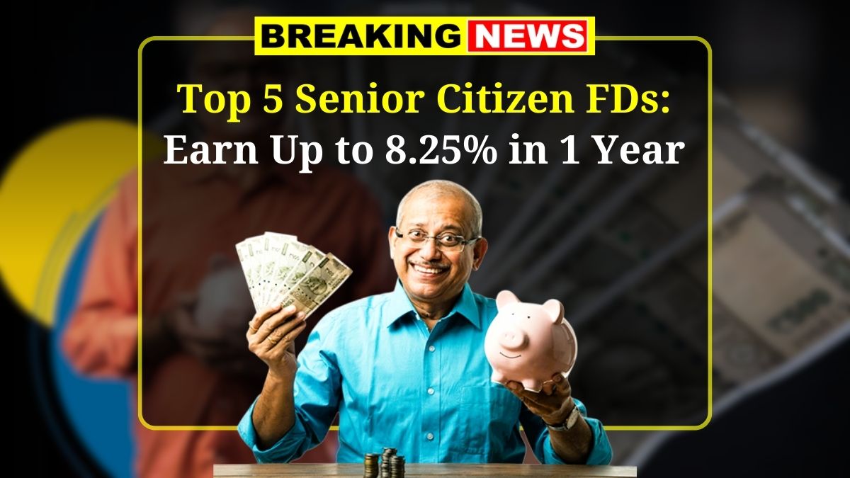 Top 5 Senior Citizen FDs