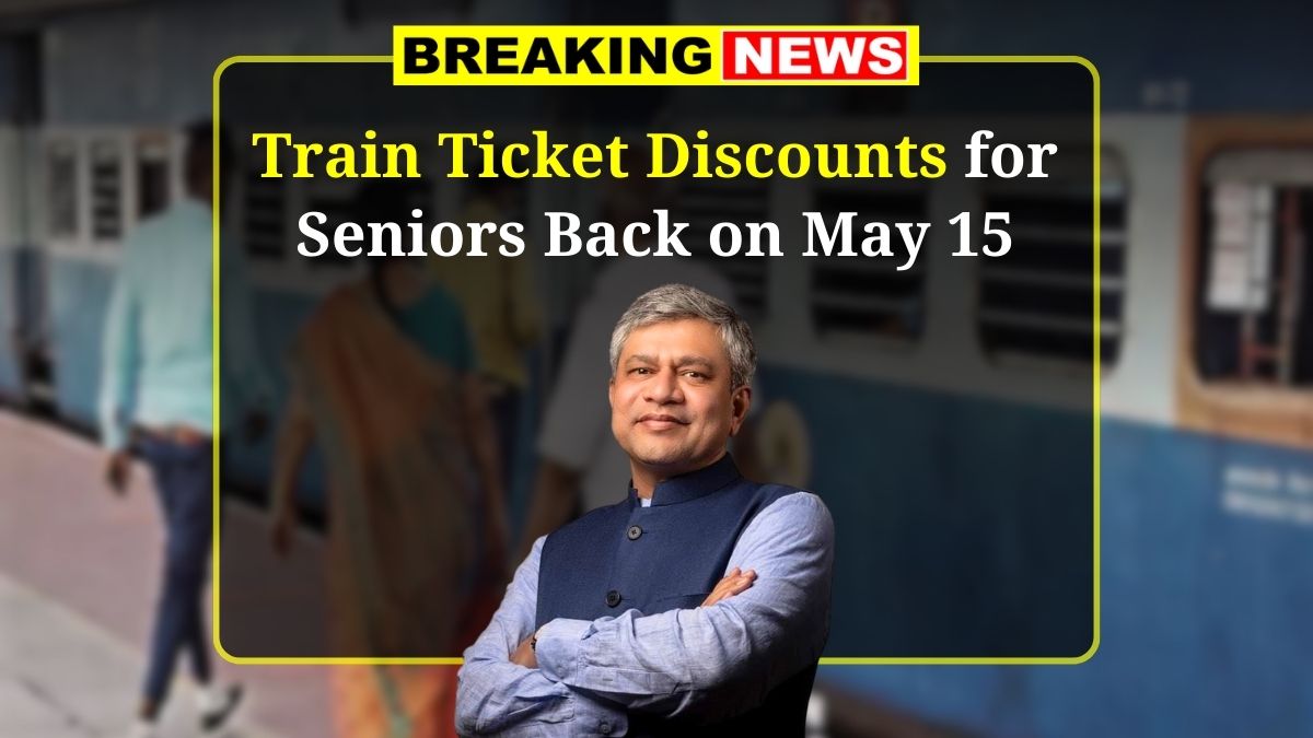 Train Ticket Discounts for Senior Citizens